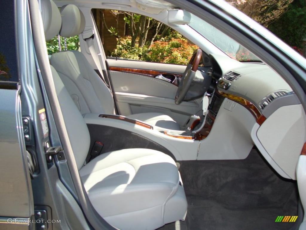 2008 E 350 4Matic Sedan - Flint Grey Metallic / Ash photo #12
