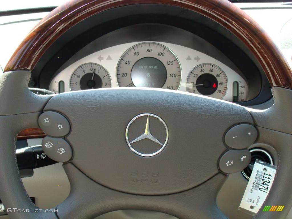 2008 E 350 4Matic Sedan - Flint Grey Metallic / Ash photo #18