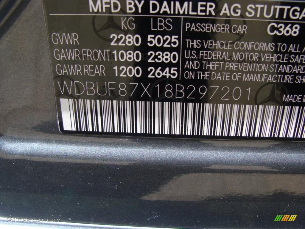 2008 E 350 4Matic Sedan - Flint Grey Metallic / Ash photo #22