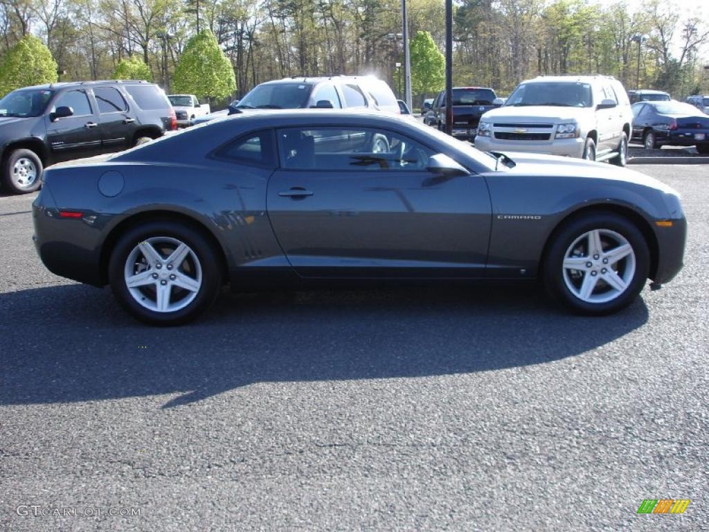 2010 Camaro LT Coupe - Cyber Gray Metallic / Black photo #7