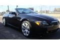 Jet Black - 6 Series 645i Convertible Photo No. 22