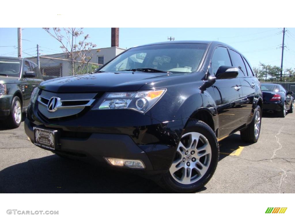 Formal Black Pearl Acura MDX