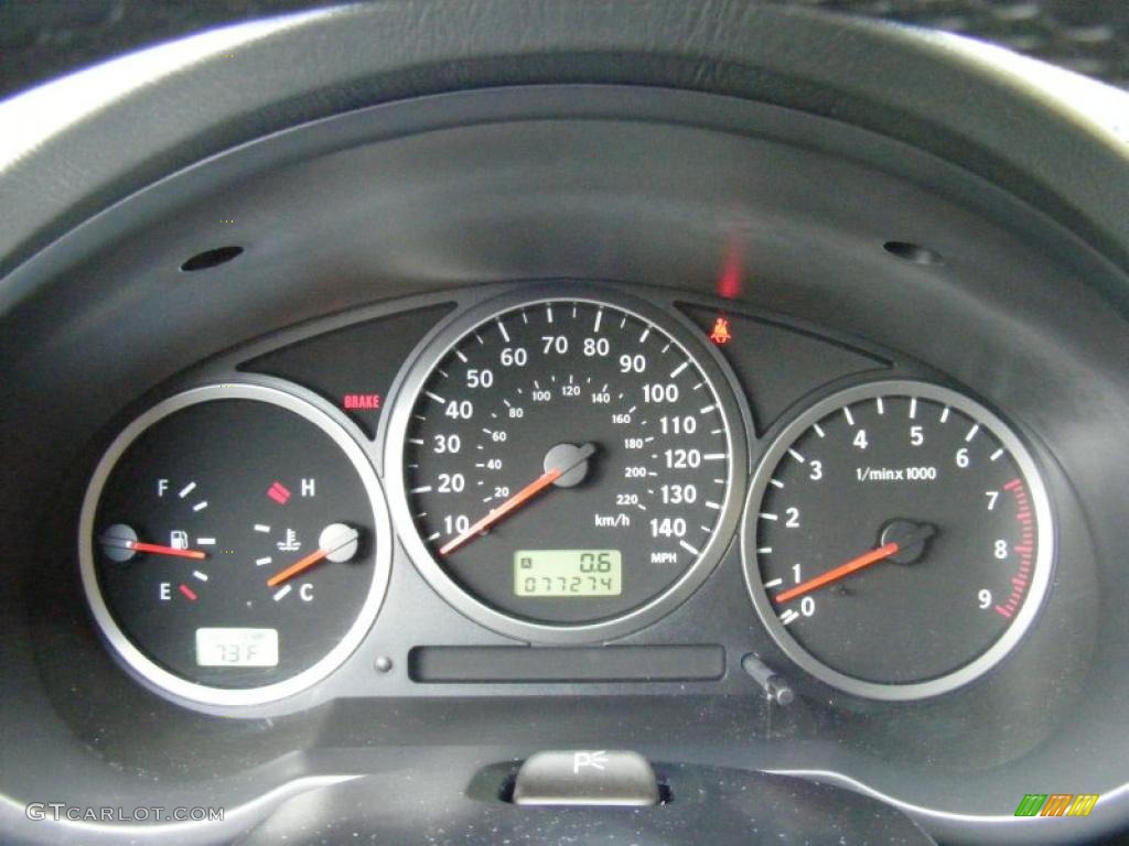 2005 Saab 9-2X Aero Wagon Gauges Photo #29020371