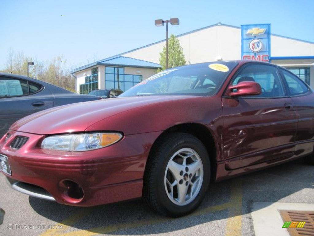 2001 Grand Prix GT Coupe - Redfire Metallic / Graphite photo #1