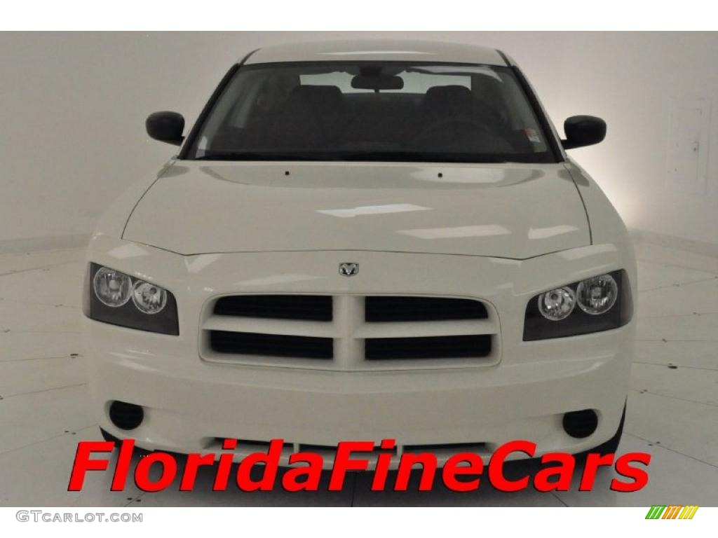 2009 Charger SE - Stone White / Dark Slate Gray photo #5