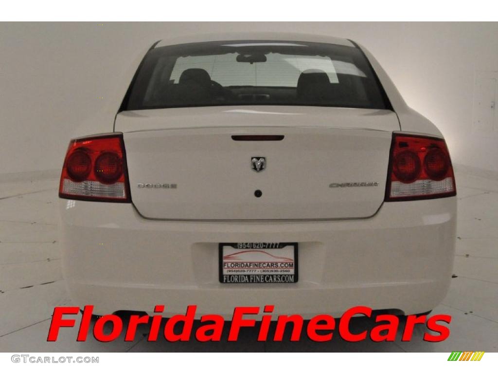 2009 Charger SE - Stone White / Dark Slate Gray photo #6