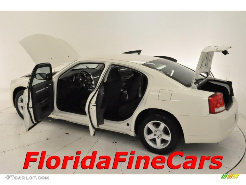 2009 Charger SE - Stone White / Dark Slate Gray photo #8