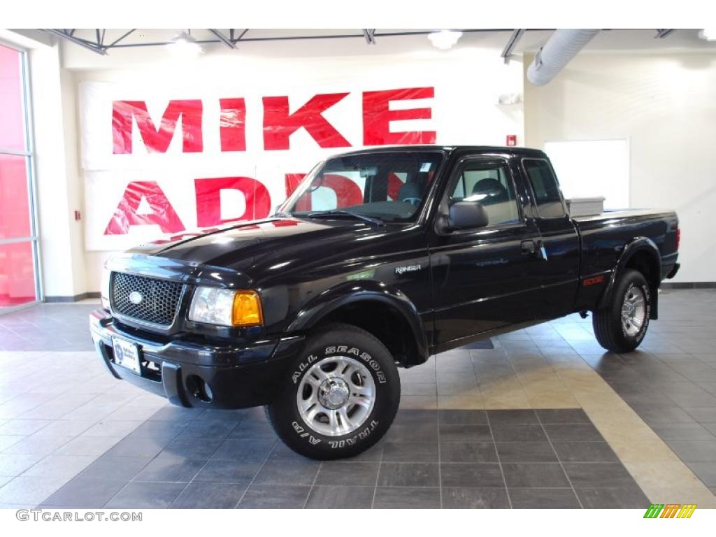 Black Ford Ranger