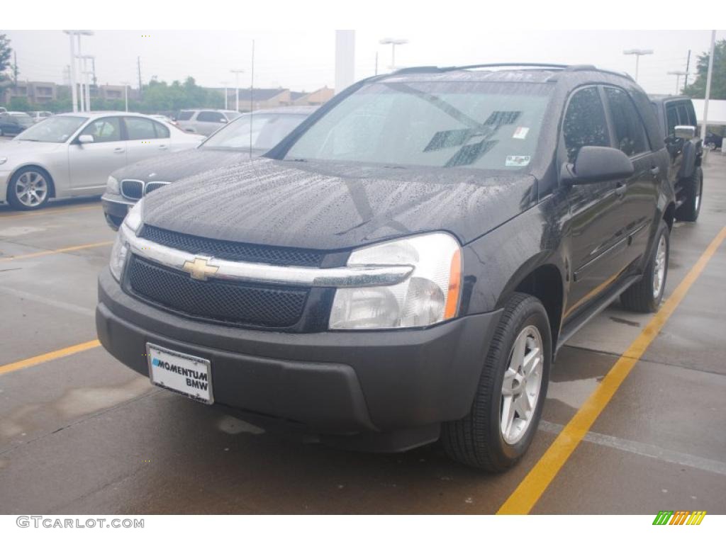 2005 Equinox LS - Black / Light Gray photo #1