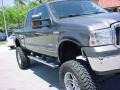 2005 Dark Shadow Grey Metallic Ford F250 Super Duty Lariat Crew Cab 4x4  photo #2