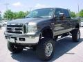 2005 Dark Shadow Grey Metallic Ford F250 Super Duty Lariat Crew Cab 4x4  photo #19