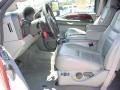 2005 Dark Shadow Grey Metallic Ford F250 Super Duty Lariat Crew Cab 4x4  photo #25