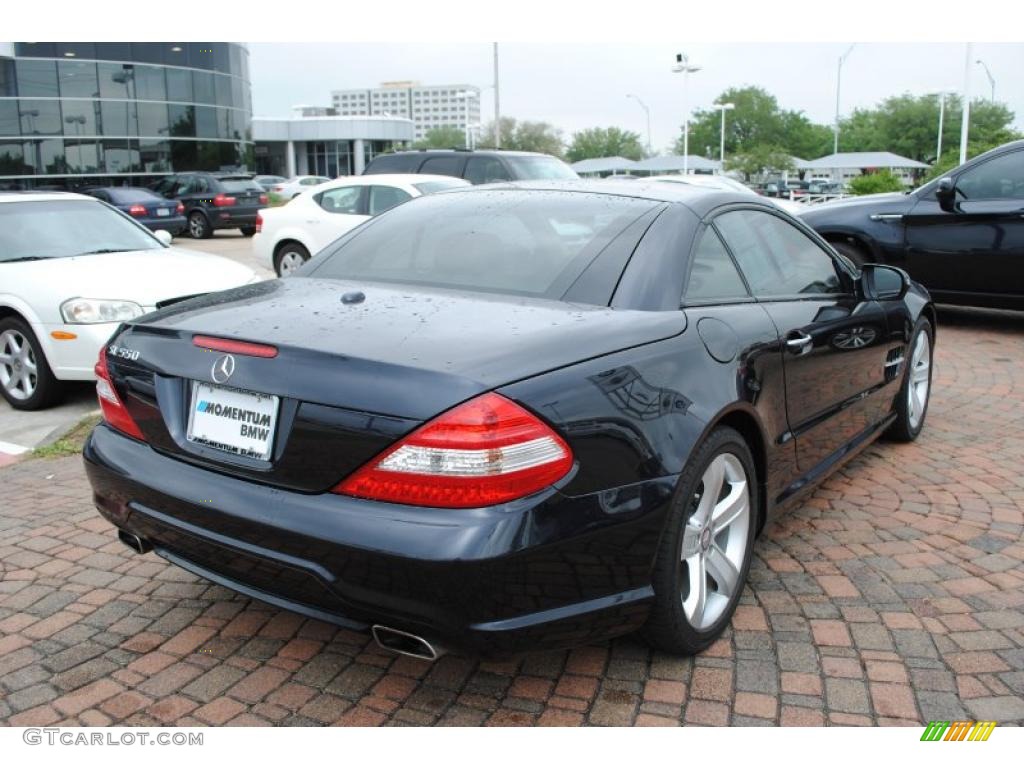 2009 SL 550 Roadster - Black / Stone photo #7