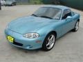 2002 Crystal Blue Metallic Mazda MX-5 Miata LS Roadster  photo #7