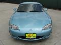 2002 Crystal Blue Metallic Mazda MX-5 Miata LS Roadster  photo #8