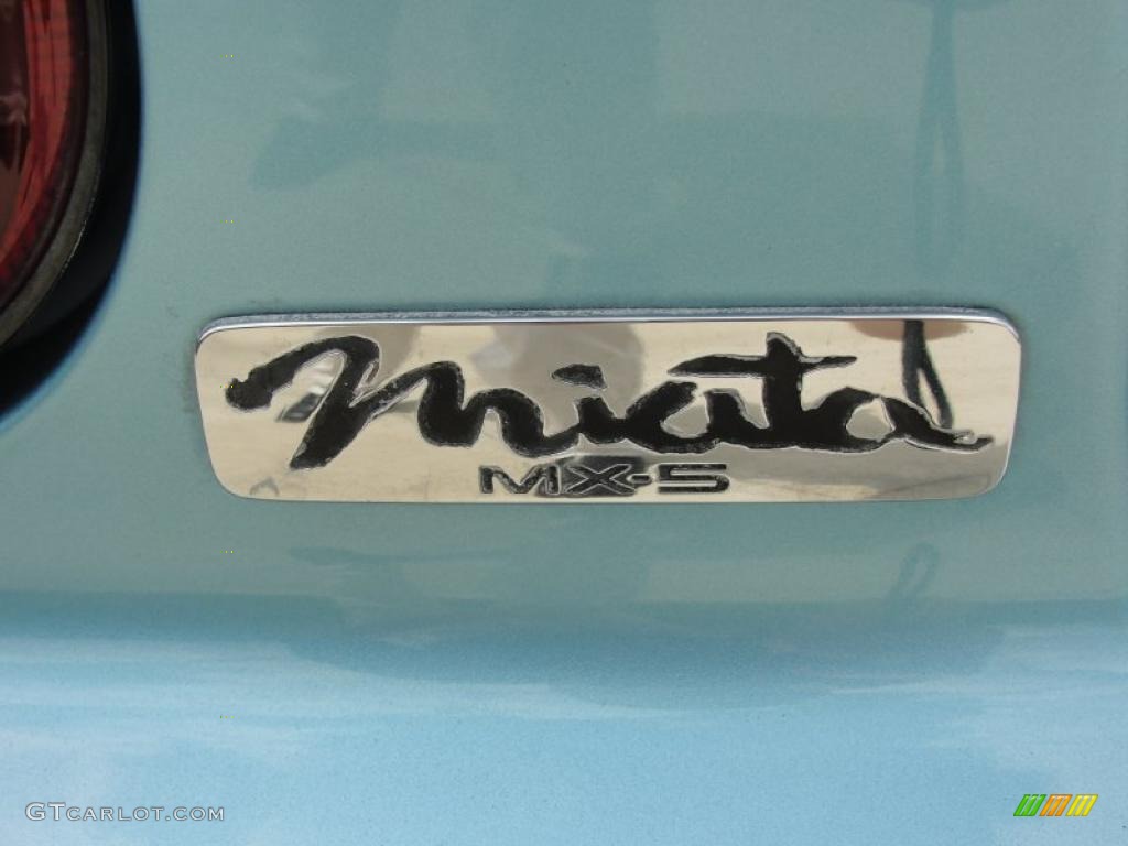 2002 MX-5 Miata LS Roadster - Crystal Blue Metallic / Tan photo #24