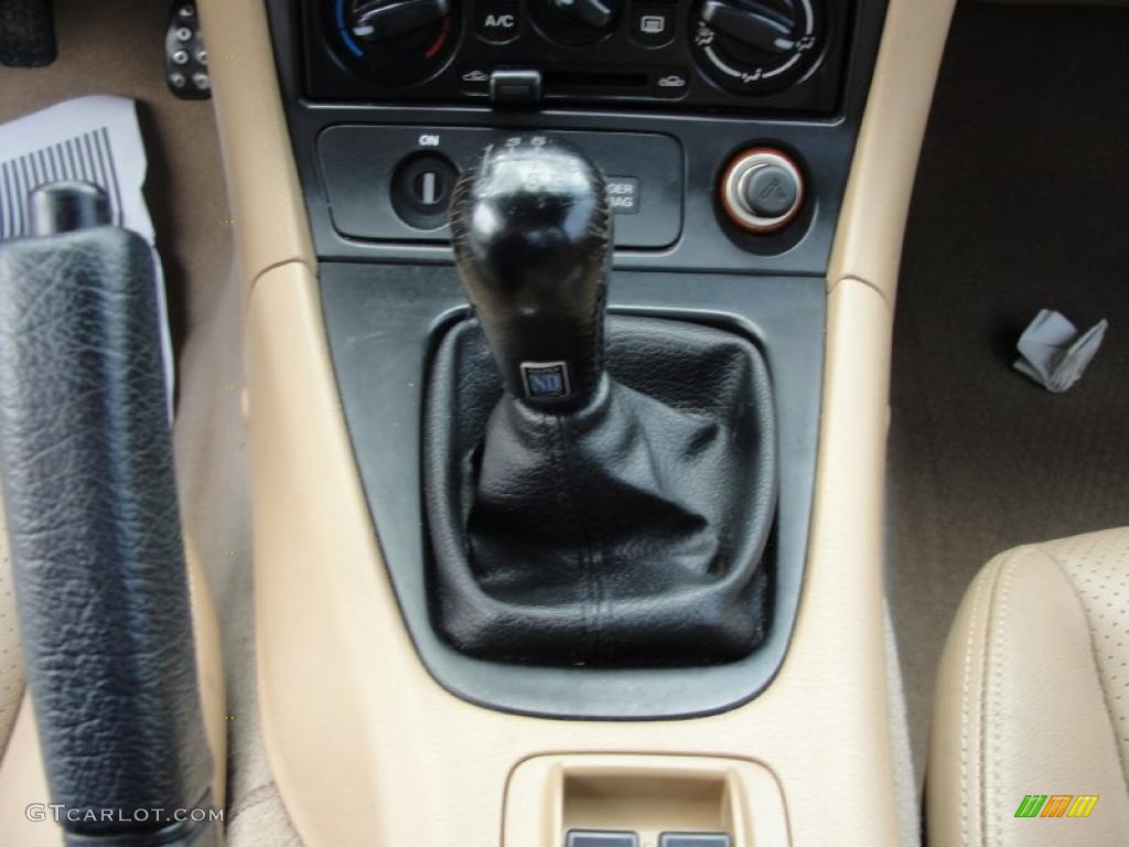 2002 MX-5 Miata LS Roadster - Crystal Blue Metallic / Tan photo #37