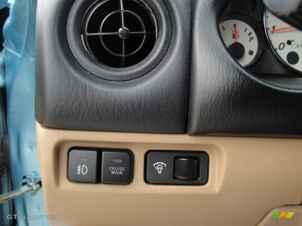 2002 MX-5 Miata LS Roadster - Crystal Blue Metallic / Tan photo #41
