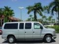 2010 Ingot Silver Metallic Ford E Series Van E350 XLT Passenger  photo #5