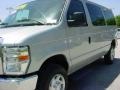 2010 Ingot Silver Metallic Ford E Series Van E350 XLT Passenger  photo #11