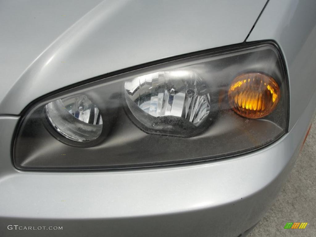 2006 Elantra GLS Sedan - Sterling Silver / Gray photo #10