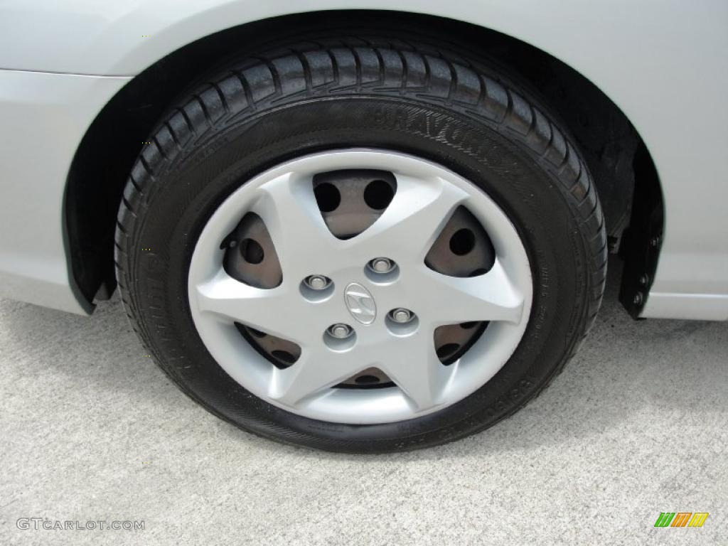 2006 Elantra GLS Sedan - Sterling Silver / Gray photo #12
