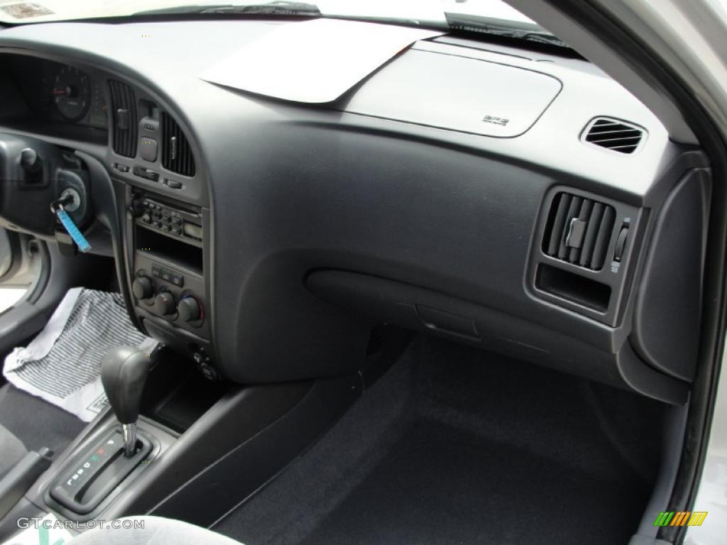 2006 Elantra GLS Sedan - Sterling Silver / Gray photo #23