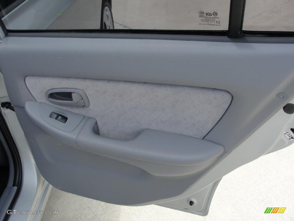 2006 Elantra GLS Sedan - Sterling Silver / Gray photo #25