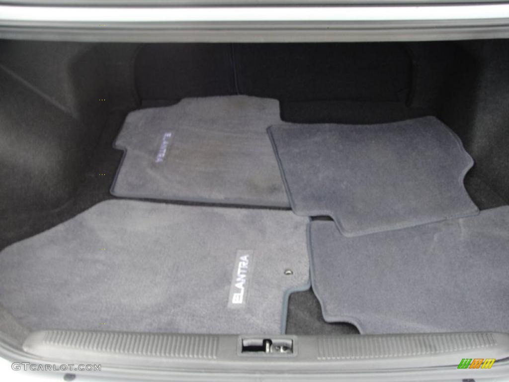 2006 Elantra GLS Sedan - Sterling Silver / Gray photo #27
