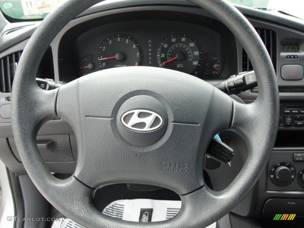 2006 Elantra GLS Sedan - Sterling Silver / Gray photo #40