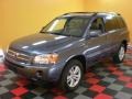 2007 Bluestone Metallic Toyota Highlander Hybrid 4WD  photo #3