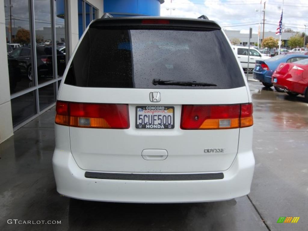 2003 Odyssey EX-L - Taffeta White / Quartz photo #4