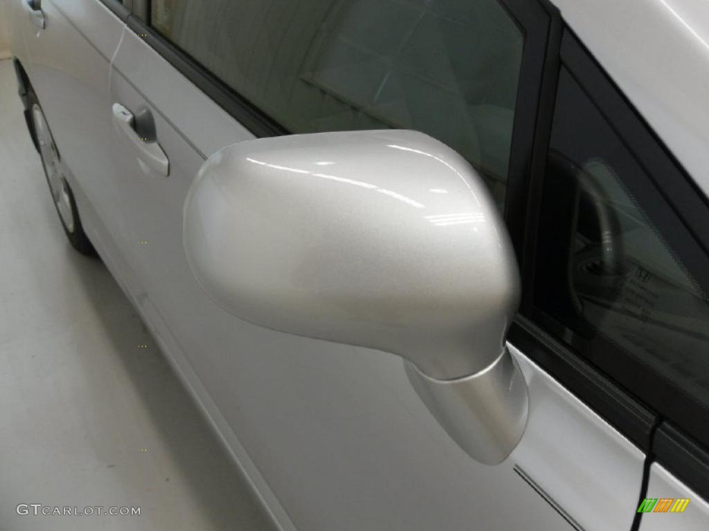 2010 Civic LX Sedan - Alabaster Silver Metallic / Gray photo #25