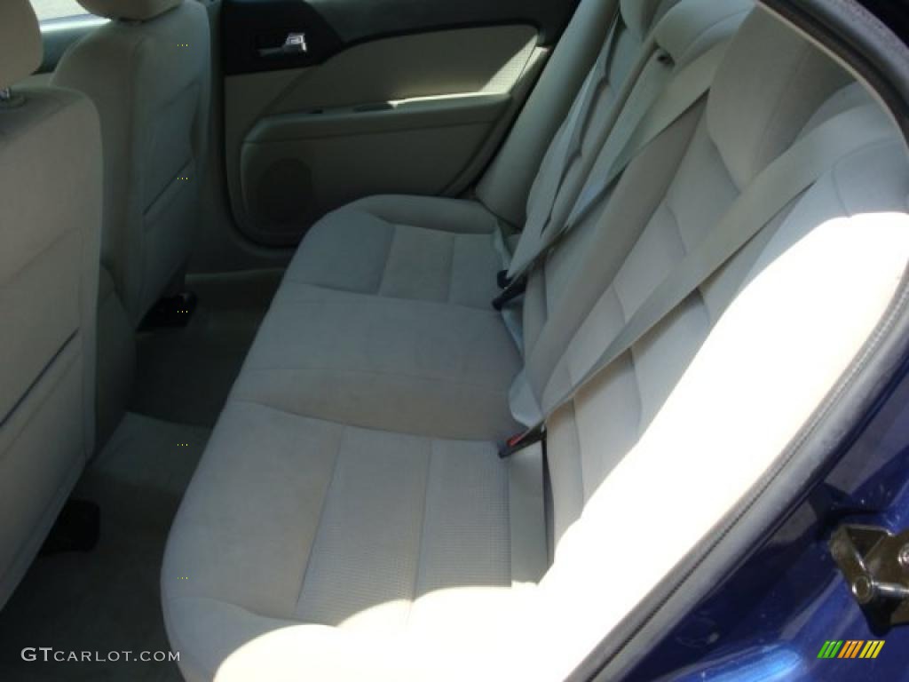 2007 Fusion SEL - Dark Blue Pearl Metallic / Light Stone photo #8
