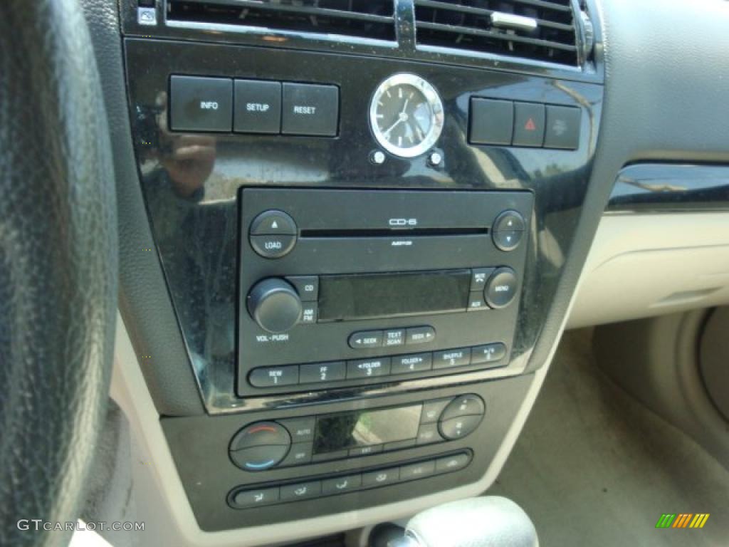 2007 Fusion SEL - Dark Blue Pearl Metallic / Light Stone photo #9