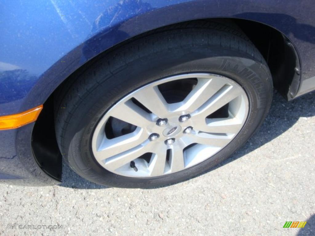 2007 Fusion SEL - Dark Blue Pearl Metallic / Light Stone photo #12
