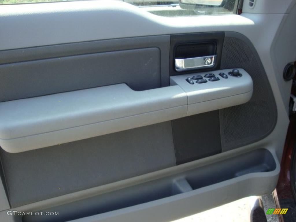 2006 F150 XLT SuperCab 4x4 - Dark Toreador Red Metallic / Medium Flint photo #15