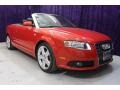 Brilliant Red 2007 Audi A4 2.0T Cabriolet