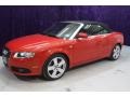 2007 Brilliant Red Audi A4 2.0T Cabriolet  photo #12