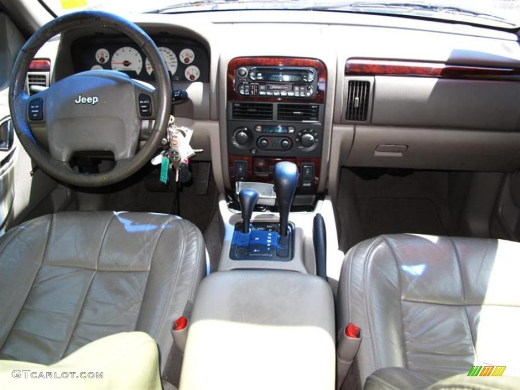 2001 Grand Cherokee Limited 4x4 - Patriot Blue Pearl / Sandstone photo #10