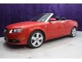 2007 Brilliant Red Audi A4 2.0T Cabriolet  photo #21
