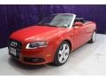 2007 Brilliant Red Audi A4 2.0T Cabriolet  photo #22