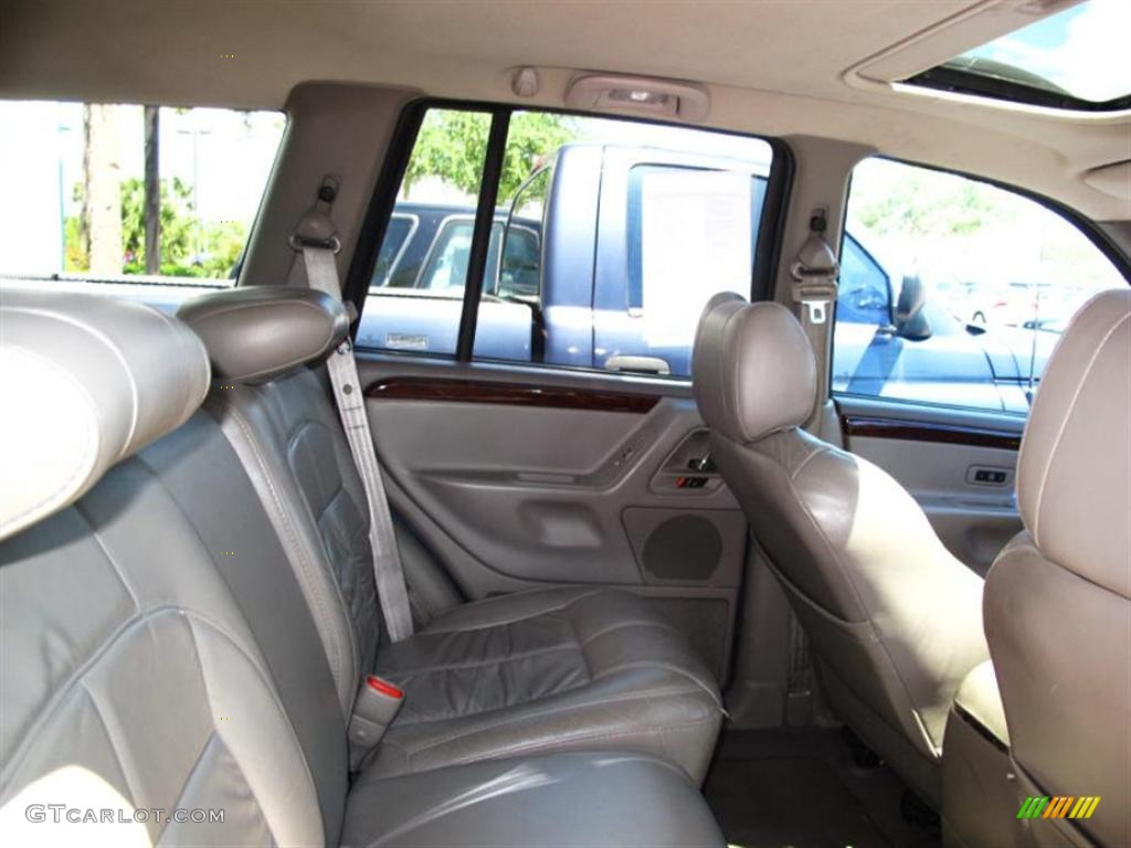 2001 Grand Cherokee Limited 4x4 - Patriot Blue Pearl / Sandstone photo #14