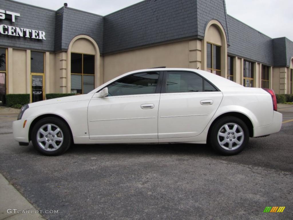 2006 CTS Sedan - White Diamond / Cashmere photo #4