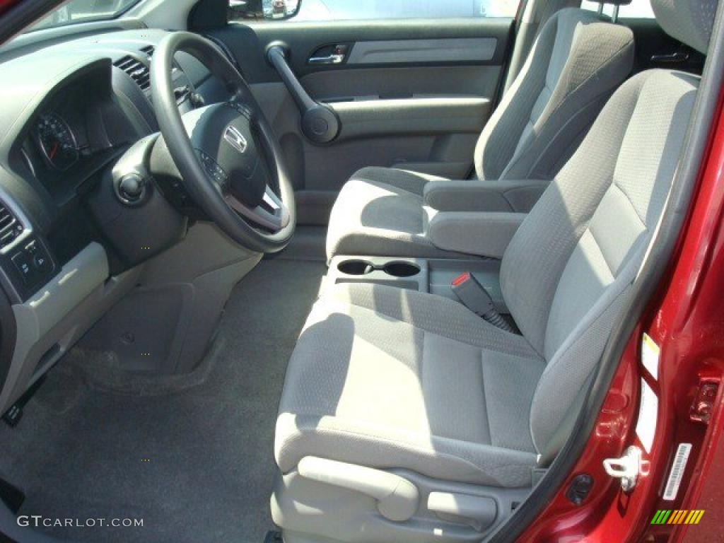 2008 CR-V EX 4WD - Tango Red Pearl / Gray photo #10