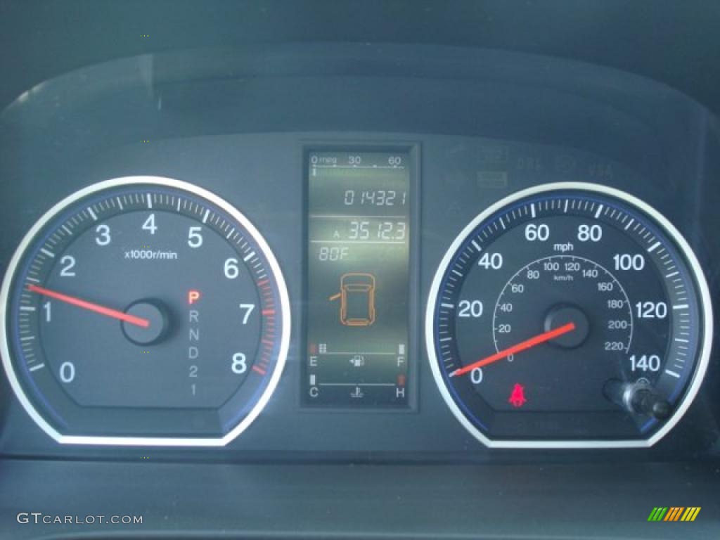2008 CR-V EX 4WD - Tango Red Pearl / Gray photo #20