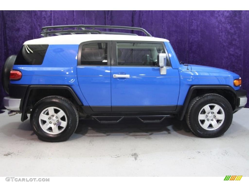 2007 FJ Cruiser 4WD - Voodoo Blue / Dark Charcoal photo #3