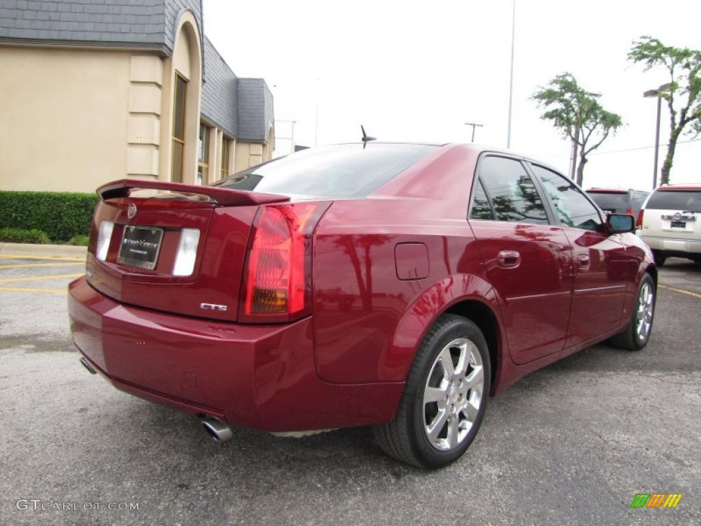 2007 CTS Sedan - Infrared / Cashmere photo #6