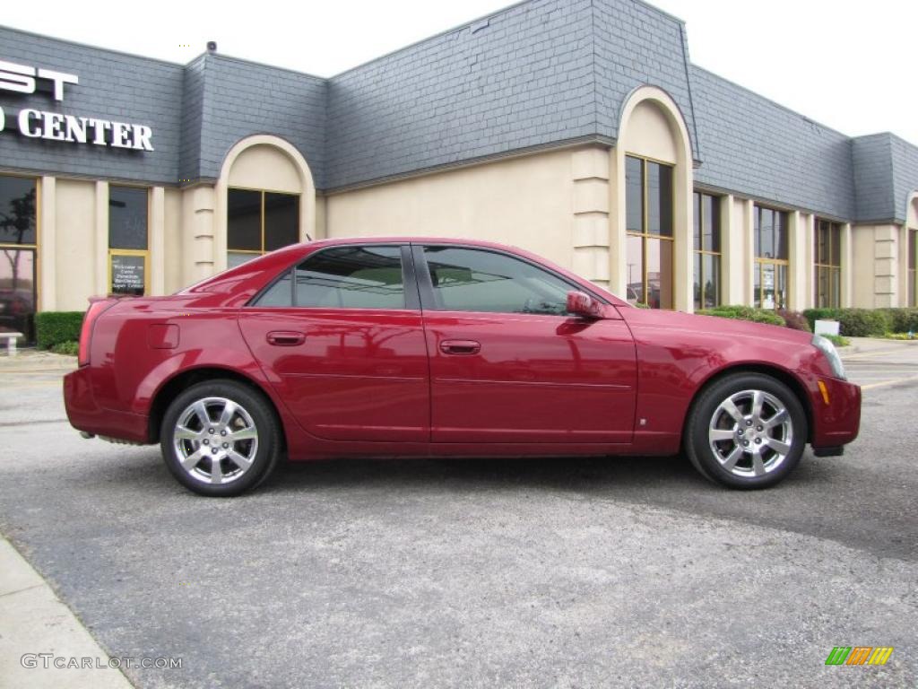 2007 CTS Sedan - Infrared / Cashmere photo #7