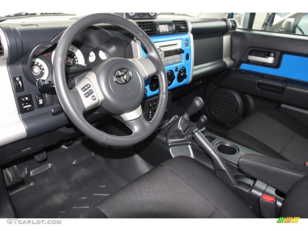 2007 FJ Cruiser 4WD - Voodoo Blue / Dark Charcoal photo #9